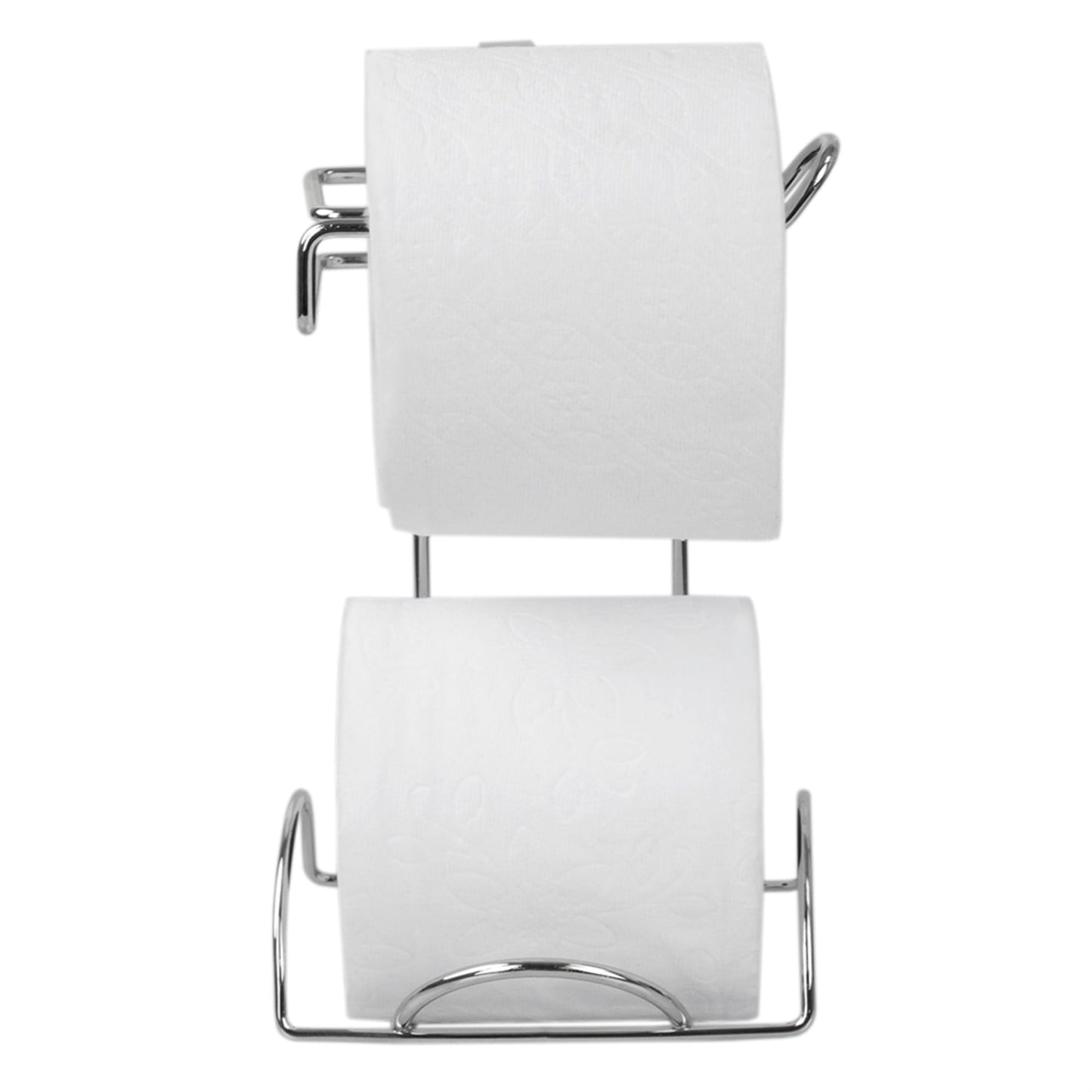 Chrome Plated Steel Over the Tank Toilet Paper Holder