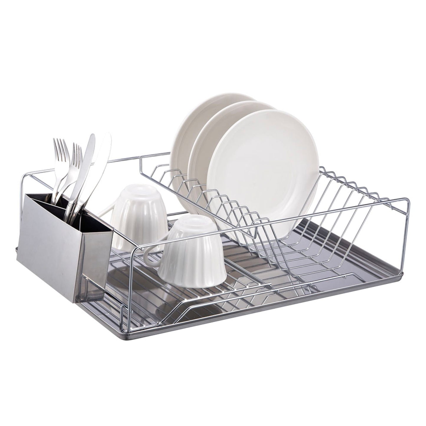 Deluxe Chrome-plated Steel Small Dish Drainers (Black) – Neat-O
