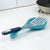 Michael Graves Design Comfortable Grip Stainless Steel Slotted Spatula, Indigo