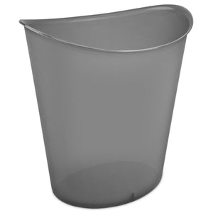 Sterilite 3 Gallon/11.4 Liter Oval Wastebasket Gray Flannel Tint