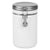 45 oz. Canister with Stainless Steel Top, White