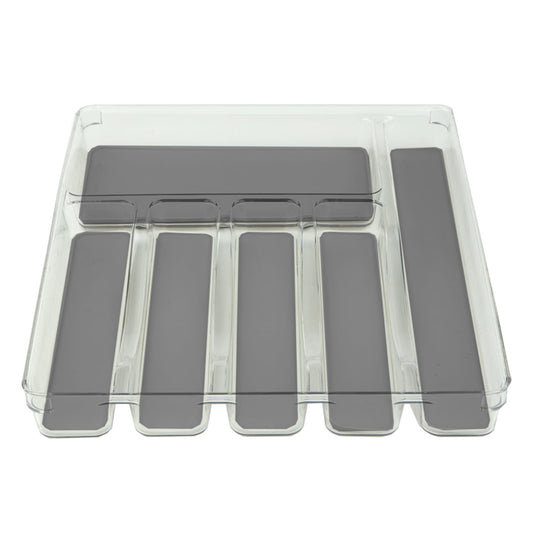 12" x 15" Plastic Drawer Organizer with Rubber Liner