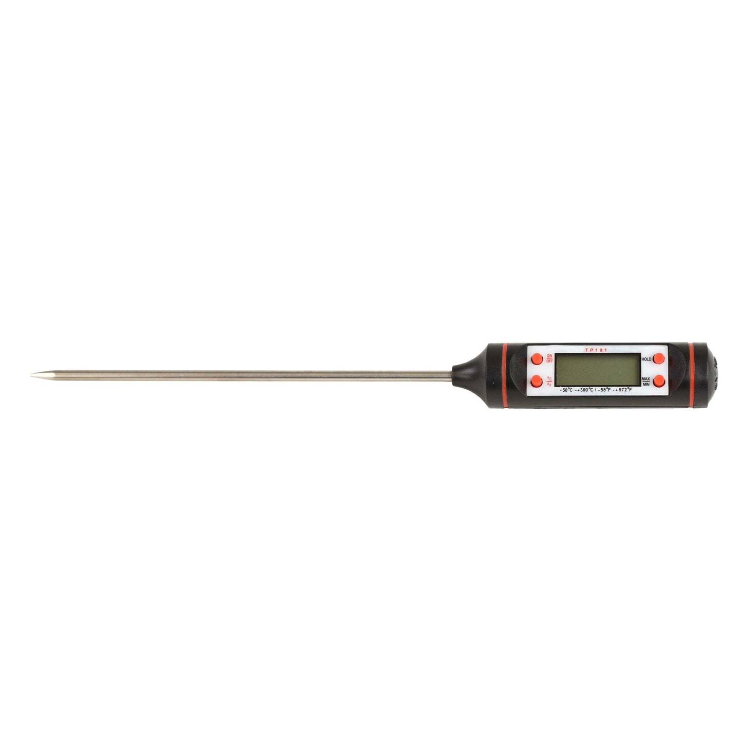 Digital Cooking Thermometer, Black