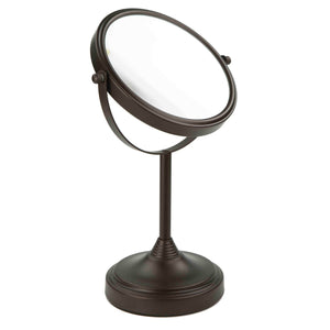 Elizabeth Collection Double Sided Cosmetic Mirror, Bronze