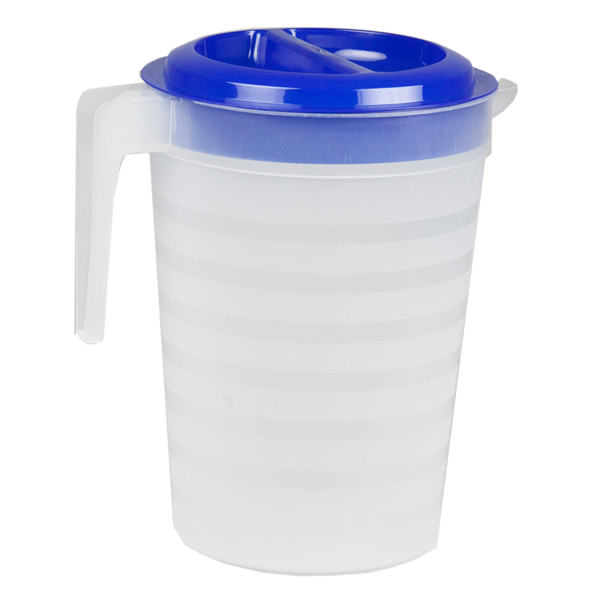 Home Basics Plastic Drink Pitcher - Blue