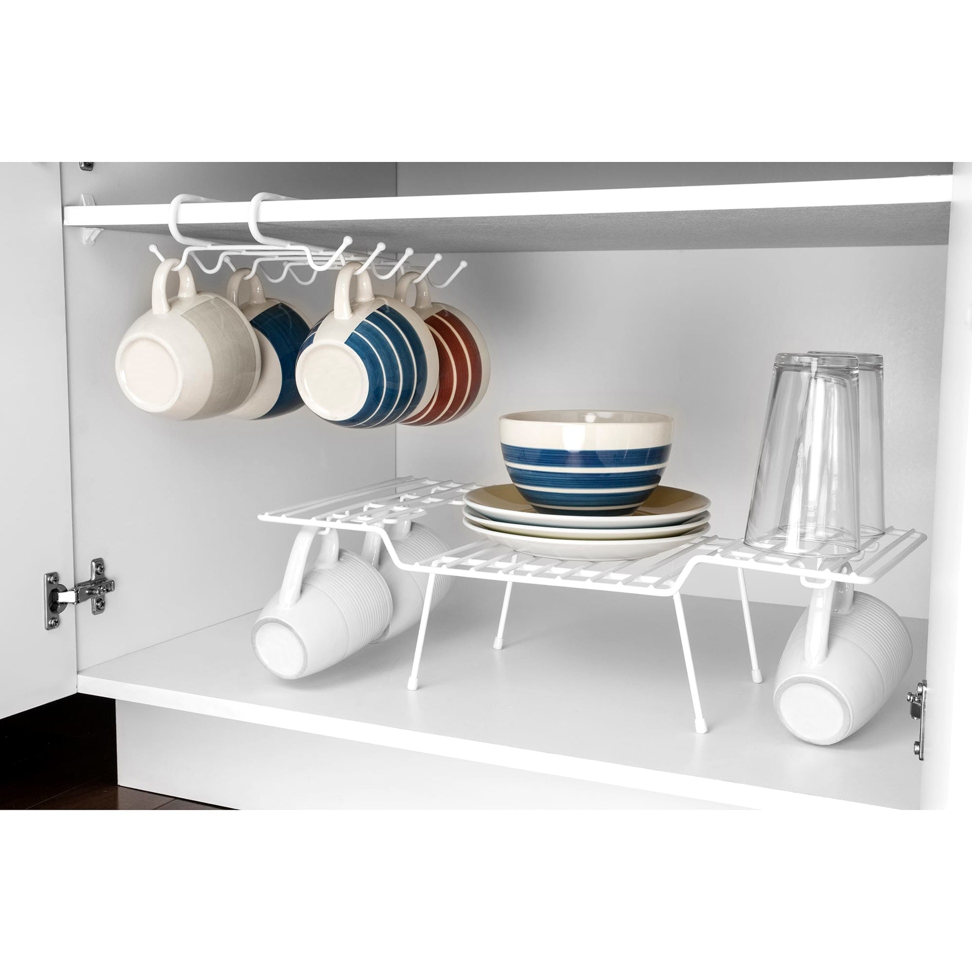 Home Basics Wall or Cabinet Mount Lid Rack