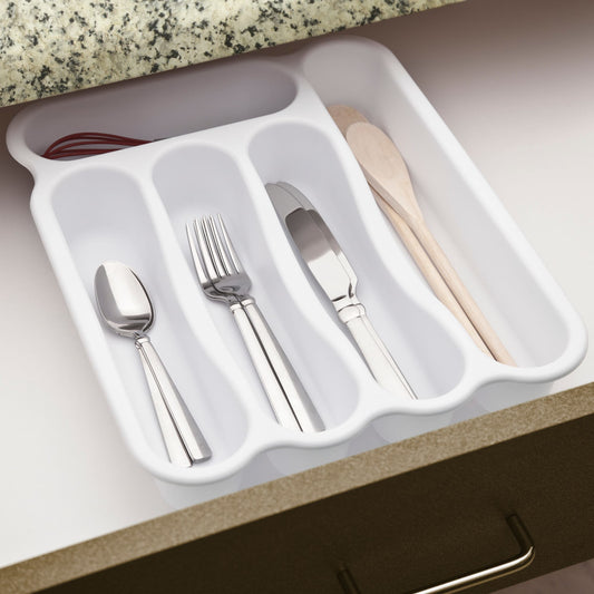 Sterilite 5 Compartment Cutlery Tray