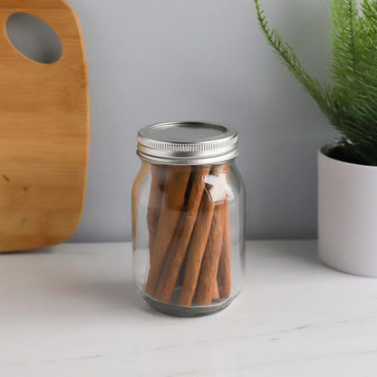 16 oz. Wide Mouth Clear Mason Canning Jar