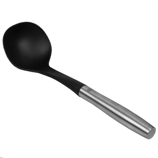 Mesa Collection Scratch-Resistant Nylon Serving Ladle, Black