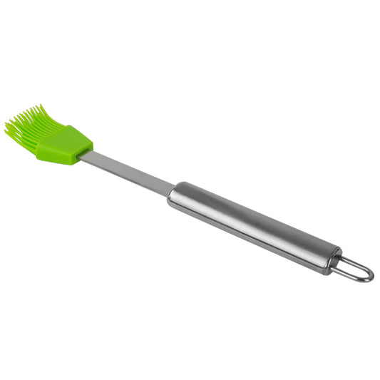 Home Basics Silicone Pastry Brush, Green - Green