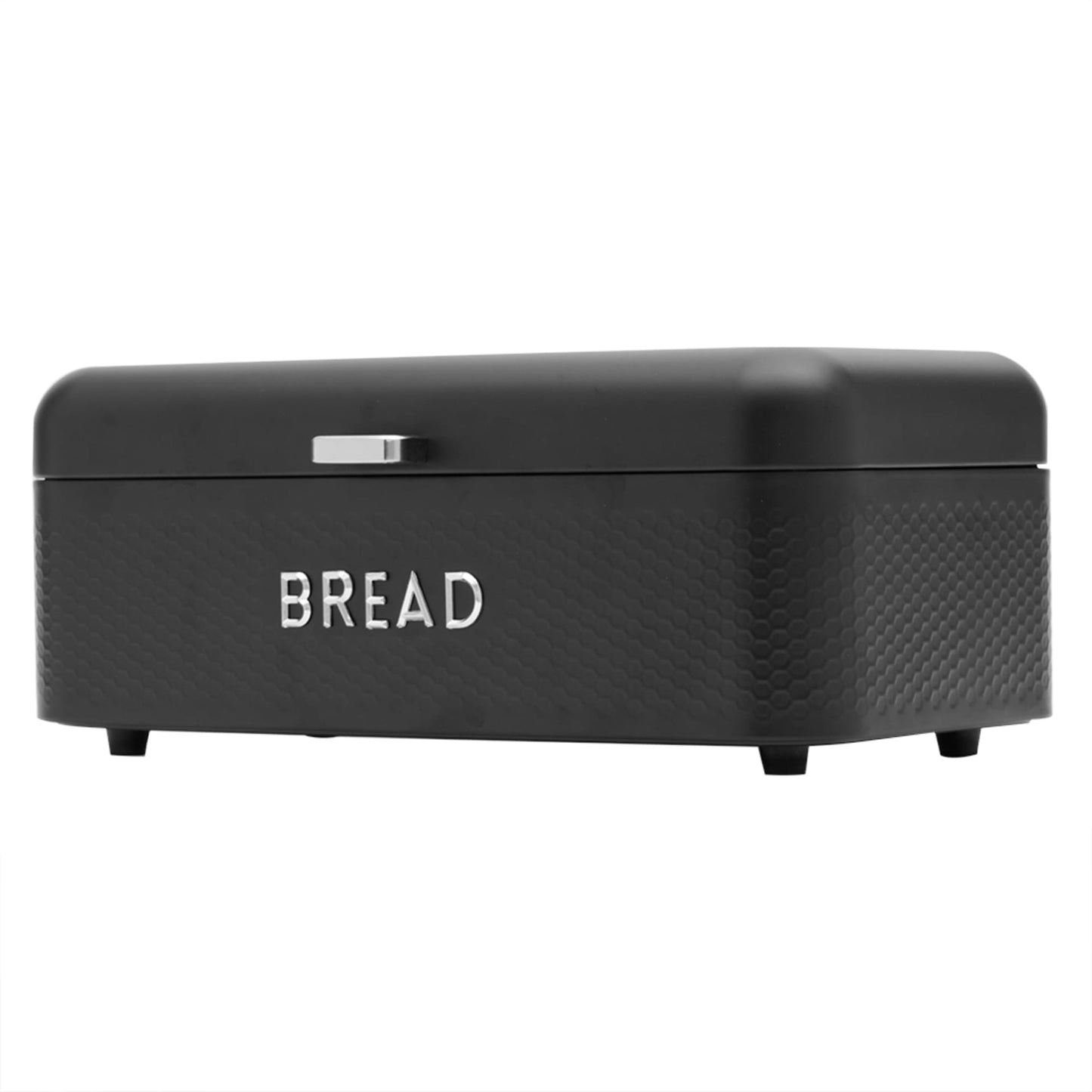 Soho Metal Bread Box, Black