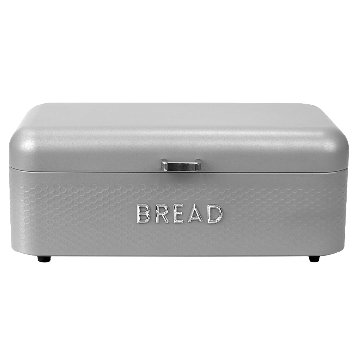 Soho Metal Bread Box, Grey