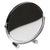Double Sided Tabletop and Countertop Portable Cosmetic Mirror, Chrome