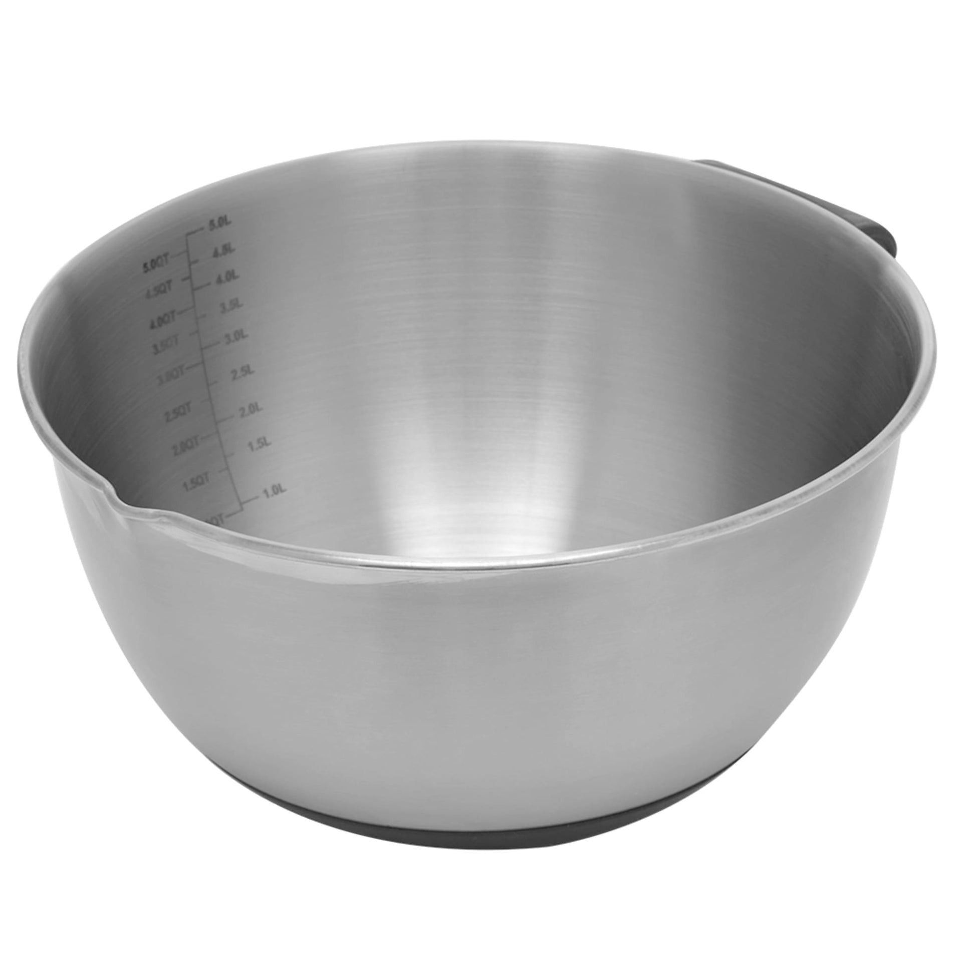 OXO Stainless Steel 8 Mixing Bowl with Non Skid Rubber Bottom 2.5 qt