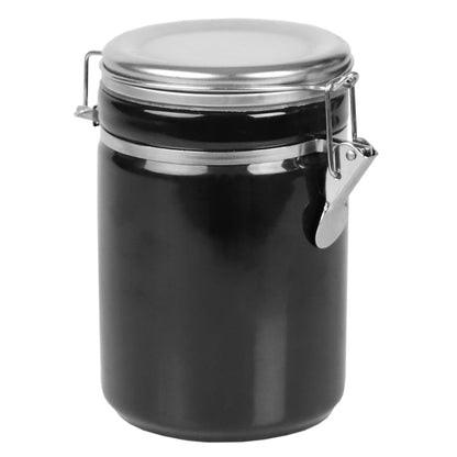 40 oz. Canister with Stainless Steel Top, Black