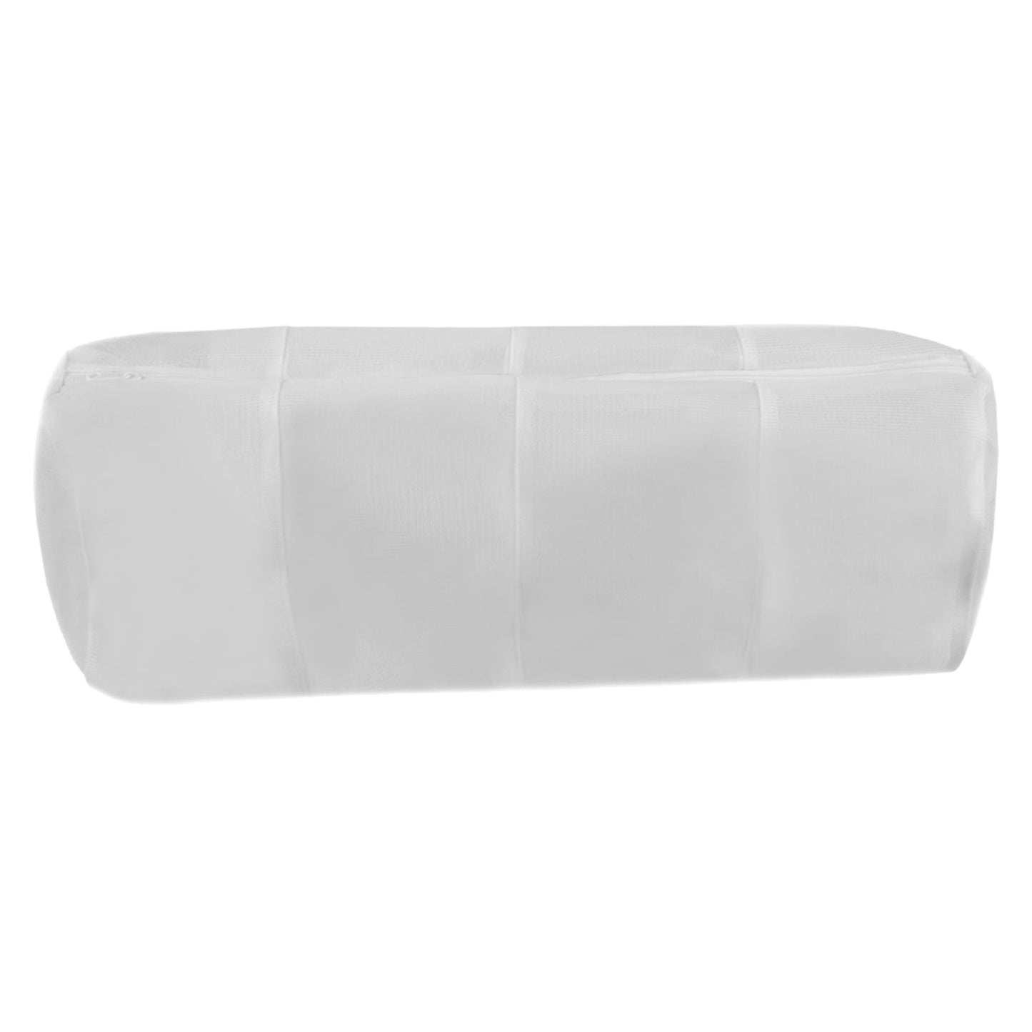 4 Compartment Micro Mesh Wash Bag, White