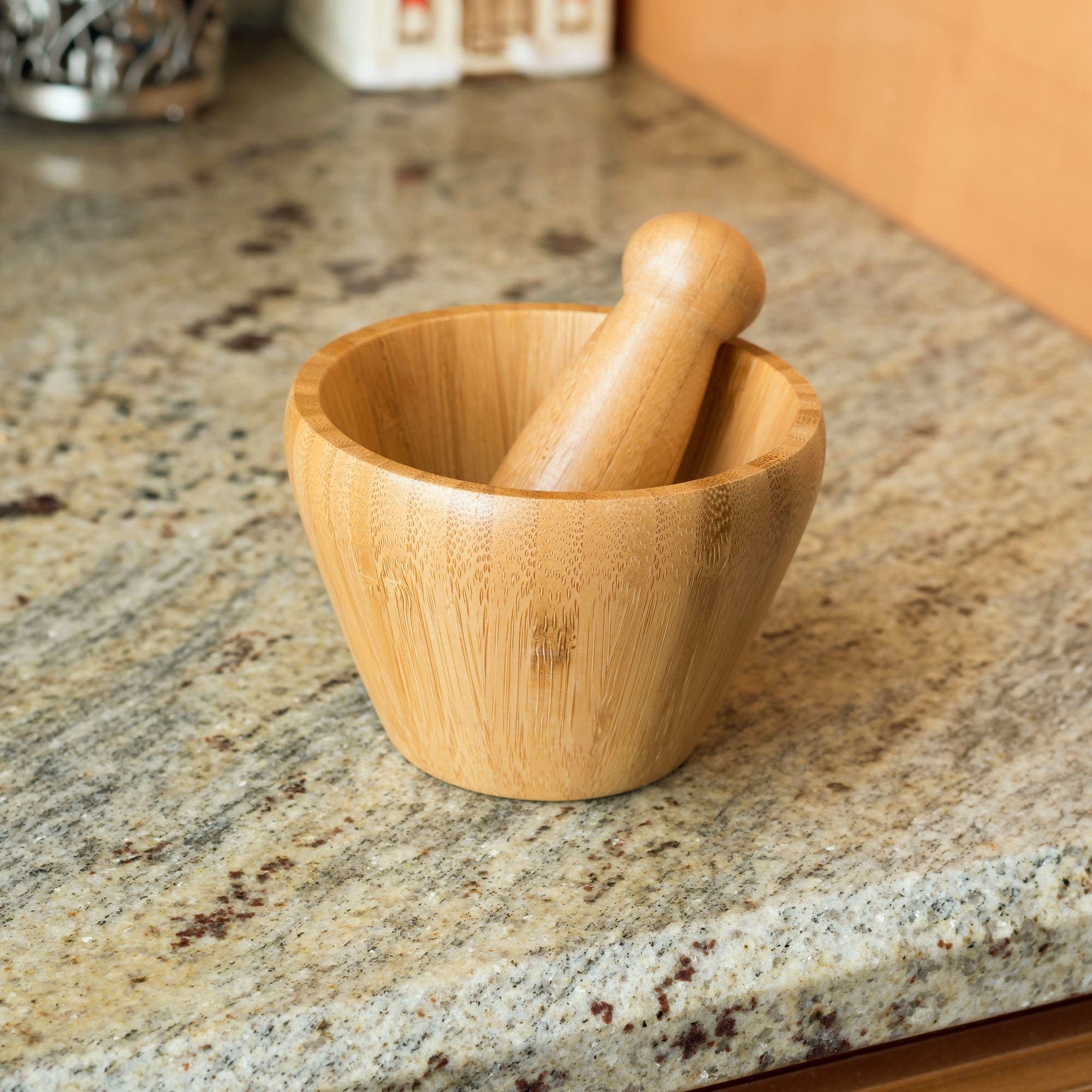 Bamboo Mortar And Pestle | FOOD PREP | SHOP HOME BASICS - Shop Home Basics