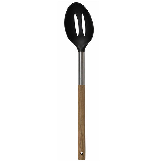 Winchester Collection Scratch-Resistant Rubber  Slotted Spoon, Natural