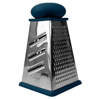 Cheese Grater Stainless Steel Square Comfortable Grip Coarse
