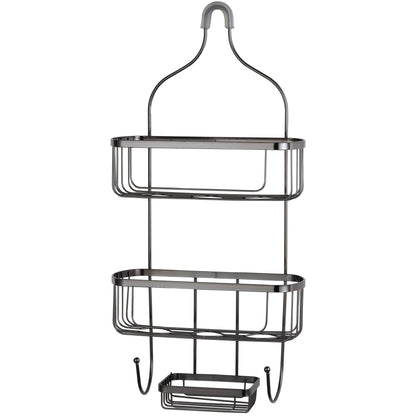 home basics Shower Caddies Black - Black Wire Two-Shelf Hanging Shower Caddy  - Yahoo Shopping