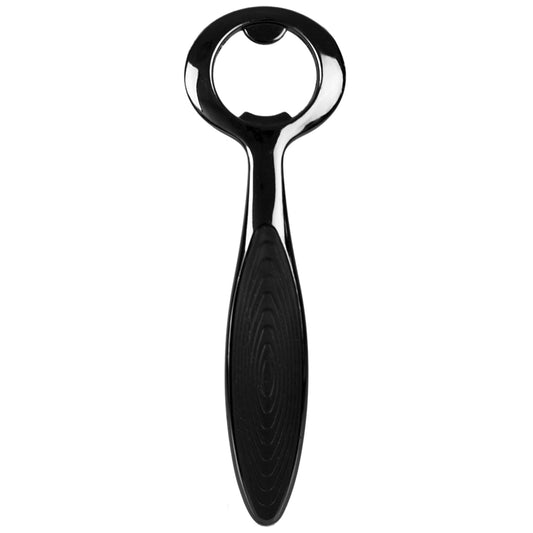 Nova Collection Zinc Bottle Opener, Black Onyx