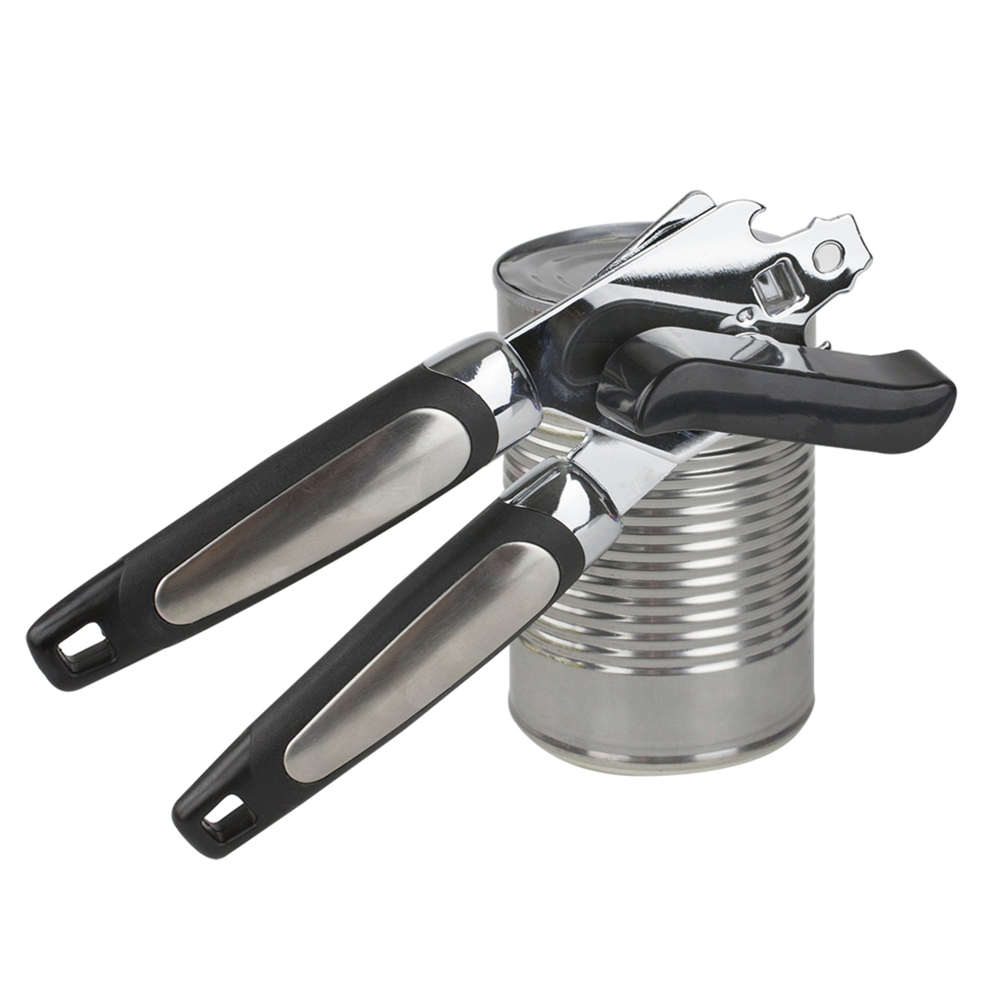 Wholesale Can Openers - Stainless Steel, Black Handle