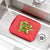 Multi-Purpose Flat Sink Colander Food Prepping Strainer Board, Red