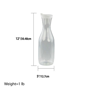 58 oz.  Classic Drip-Proof Plastic Beverage Pitcher, Clear