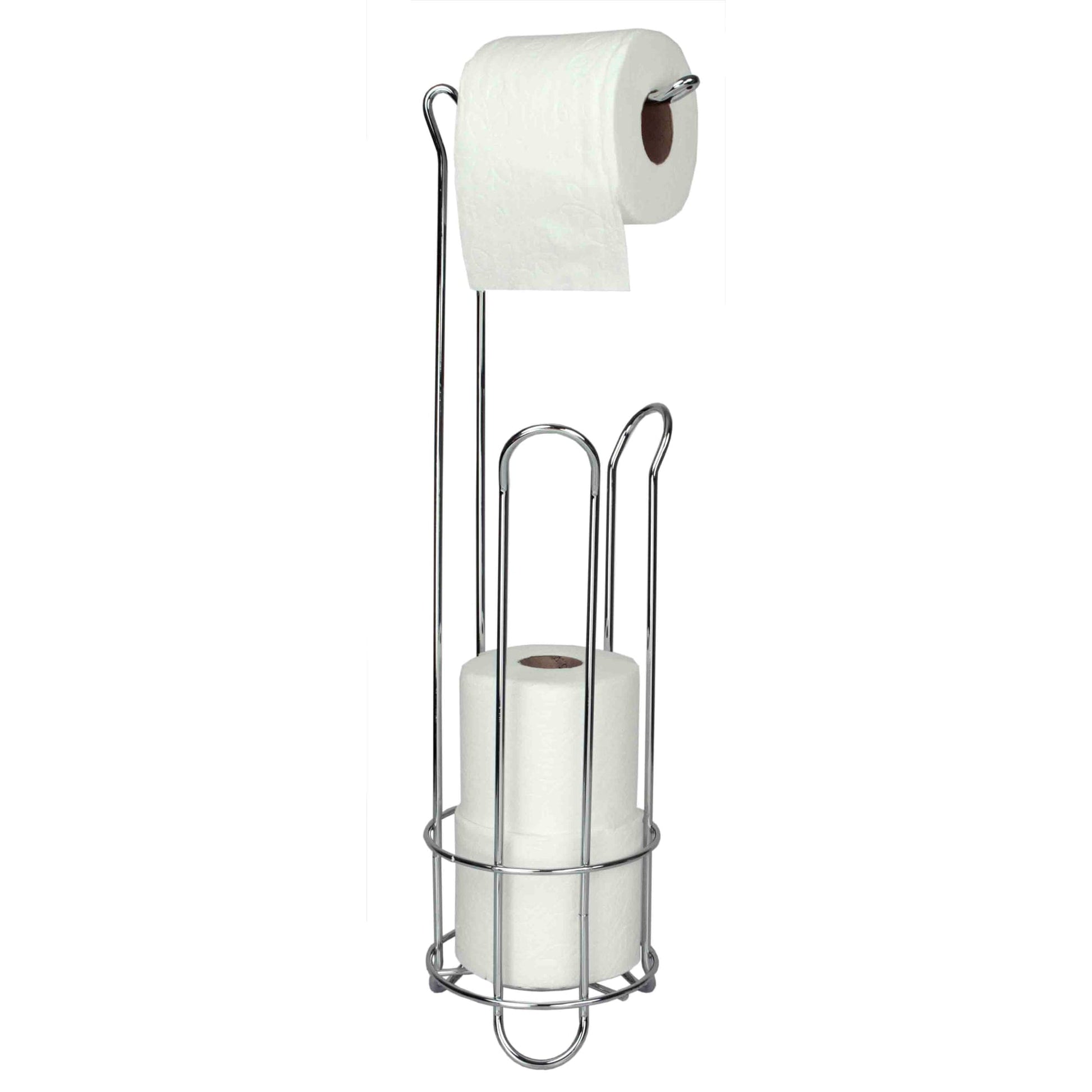 Freestanding Toilet Tissue Holder Chrome - Nu Steel
