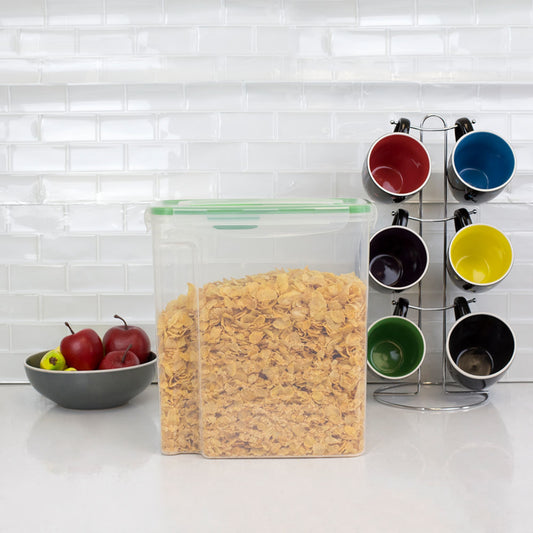 12 Wholesale Home Basics Crystal 3 Piece Square Food Storage