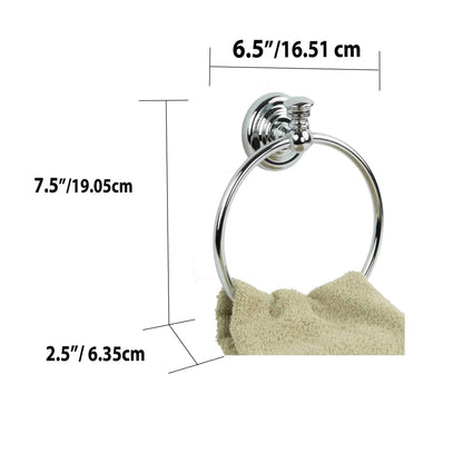 Wall-Mounted Towel Ring