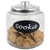 Glass Cookie Jar with Metal Top