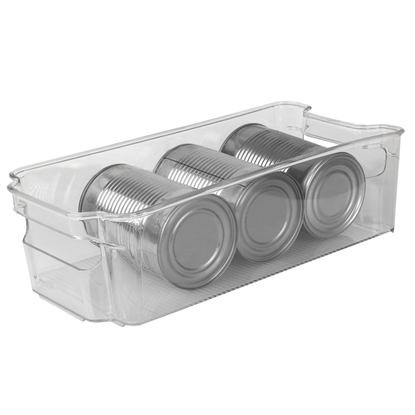 Multi-Purpose Plastic Fridge Bin, Clear