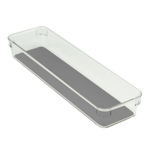 3” x 12” x 2” Plastic Drawer Organizer with Rubber Liner