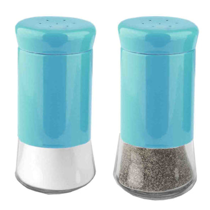 Essence Collection 2 Piece Salt and Pepper Set, Turquoise