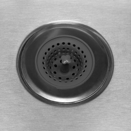 Home Basics Flexible Silicone Sink Strainer, Grey - Grey