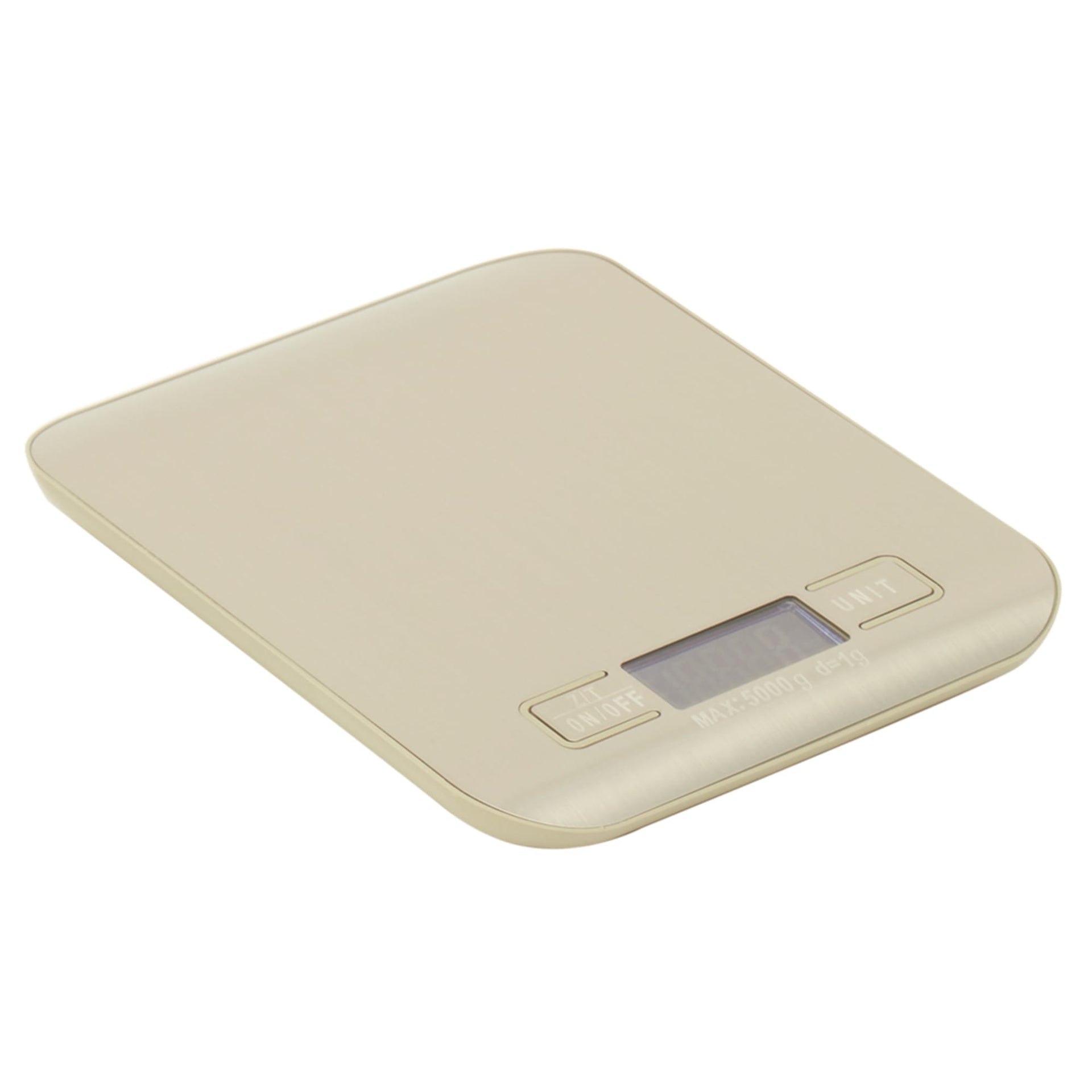 Electronic Kitchen Scale with Jug, 5kg Capacity, Silver