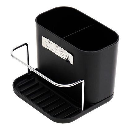Sink Caddy with Tray, Black