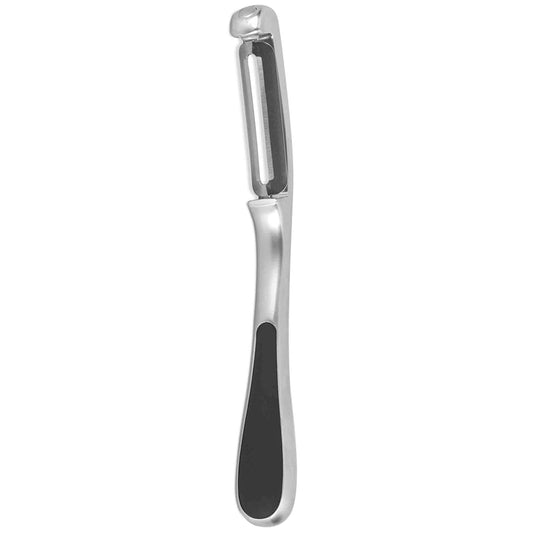 Nova Collection Zinc Vertical Vegetable Peeler, Silver