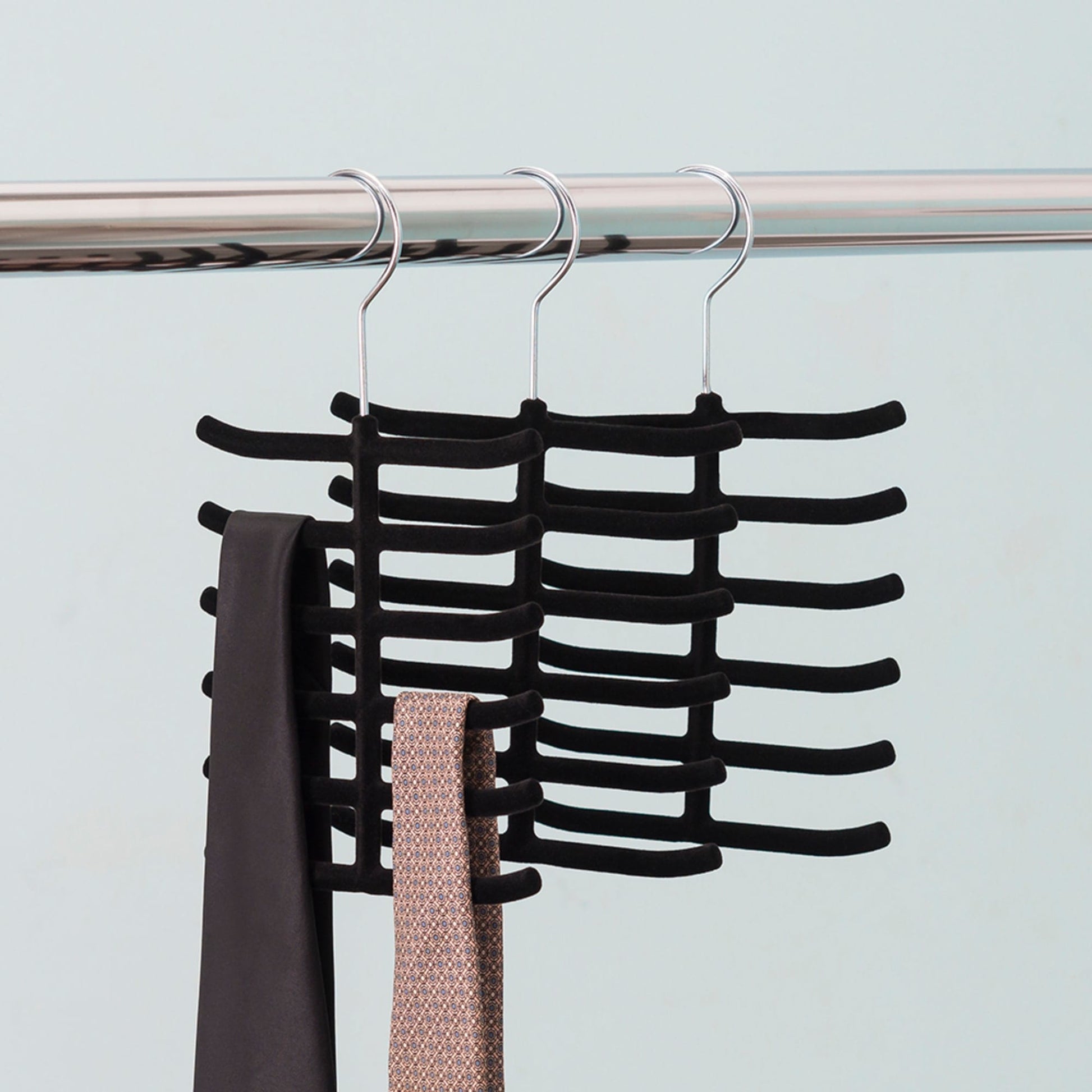  Home Basics Velvet Hangers Non-Slip Hanger-10 Pack