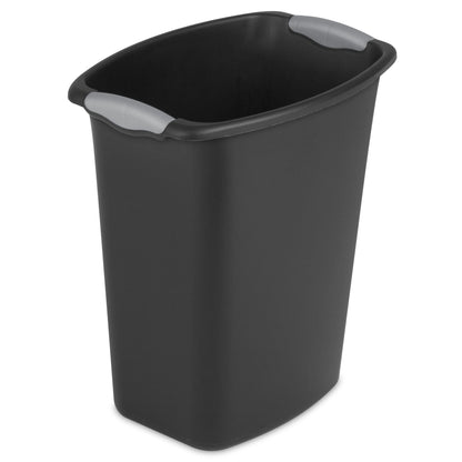 Sterilite 3 Gallon/11.4 Liter Wastebasket Black