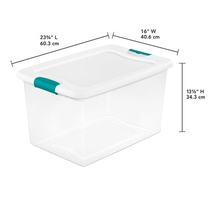 Sterilite 64 Quart / 61 Liter Latching Box
