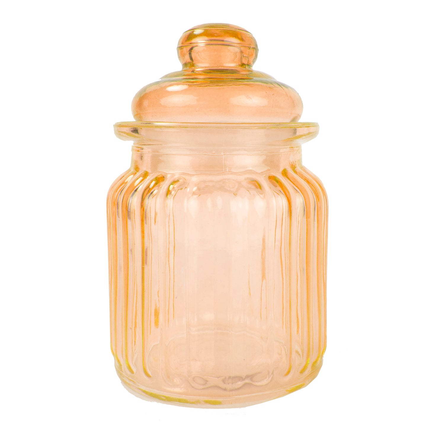 Home Basics Mini Glass Party Favor Jar, Yellow - Yellow
