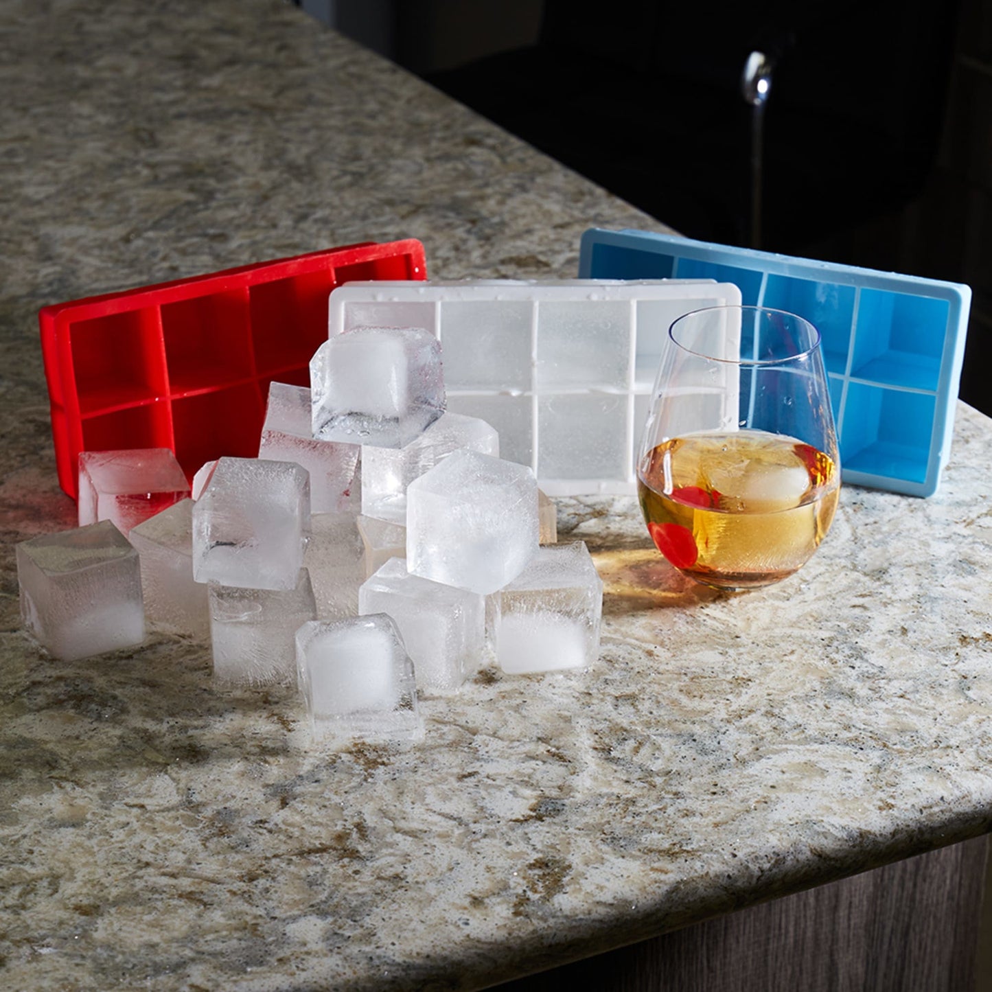 Jumbo Silicone Ice Cube Tray