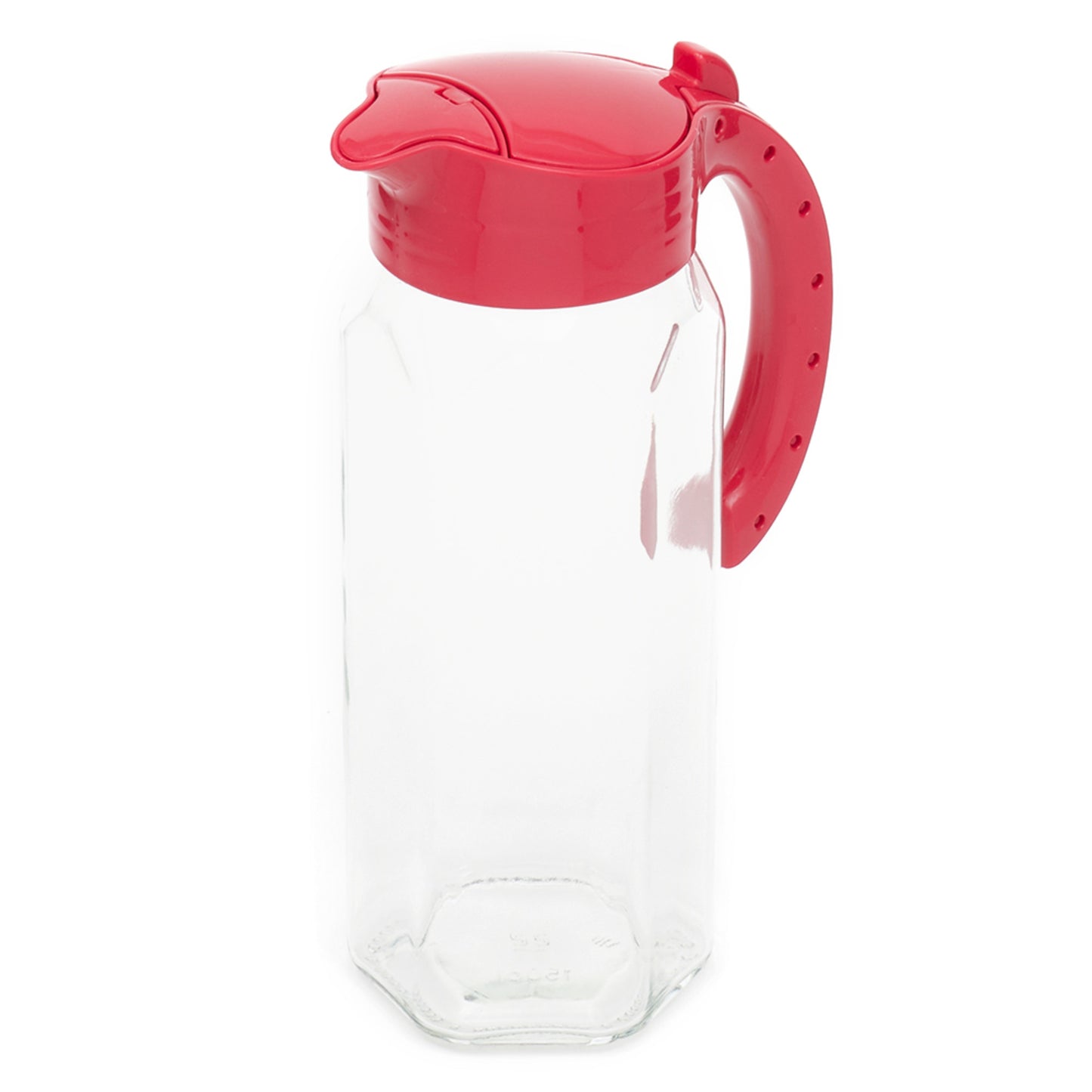 Home Basics 1.5 lt Pitcher, Red - Red