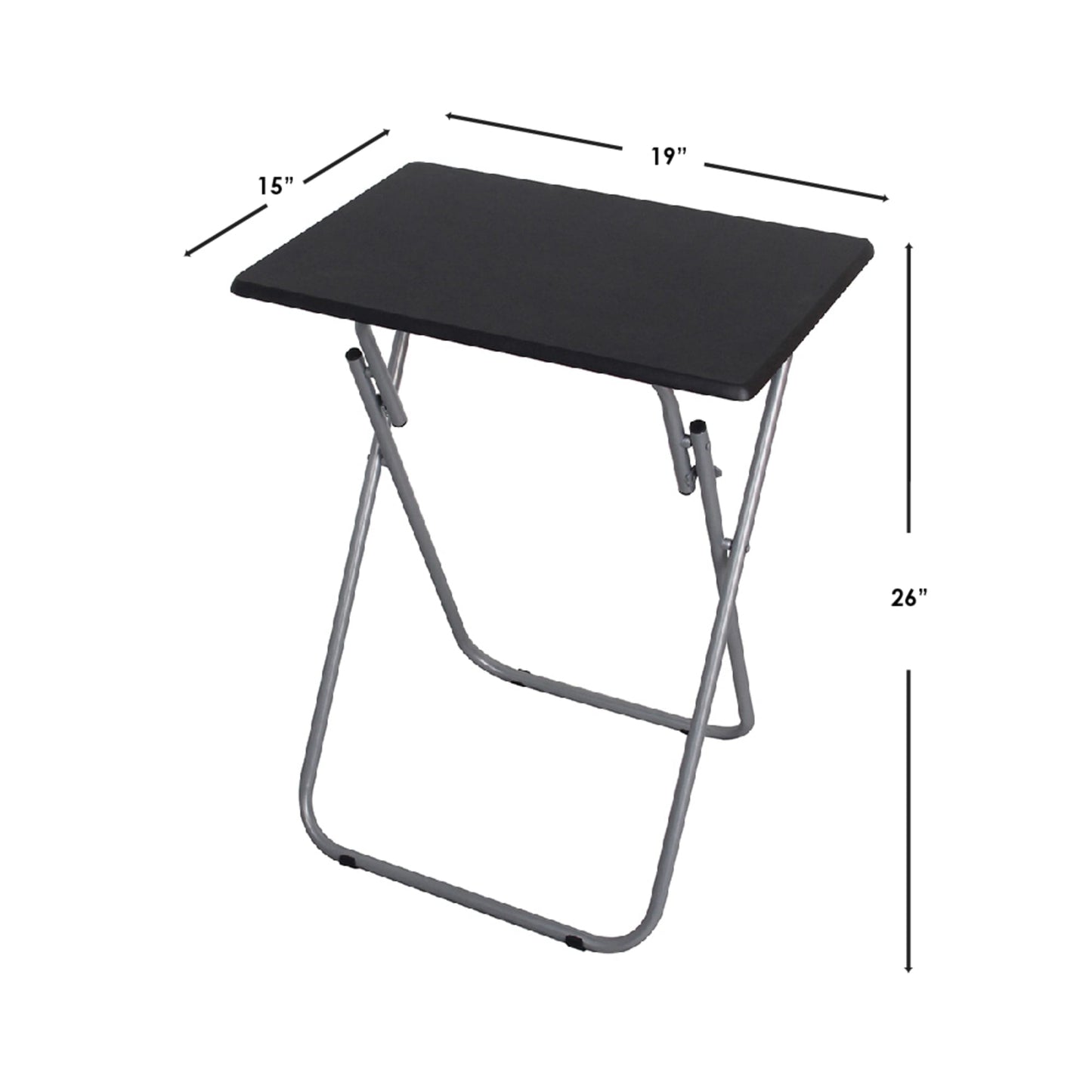 Multi-Purpose Foldable Table, Black
