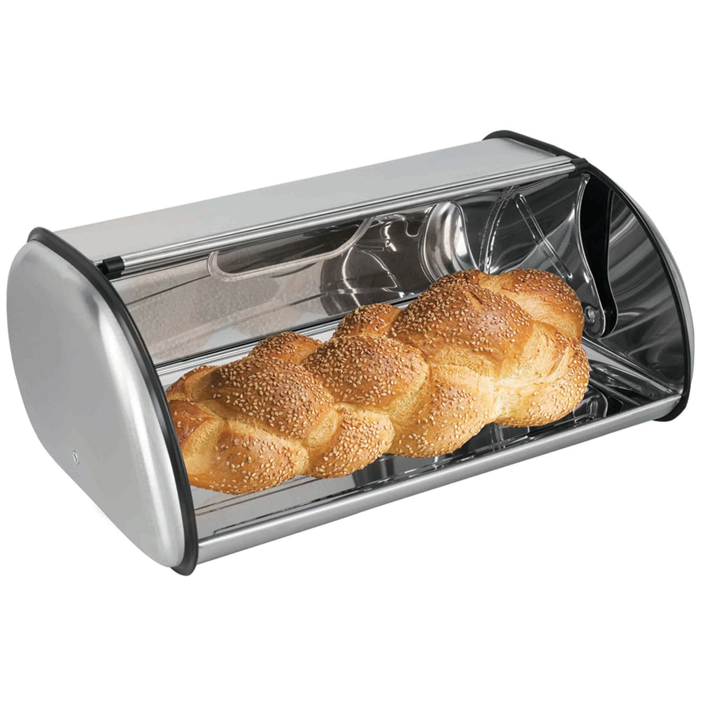 Stainless Steel Bread Box, Silver