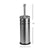 Vented Stainless Steel Toilet Brush Set, Silver