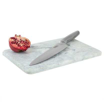 Multi-Purpose Pastry Marble Cutting Board, White