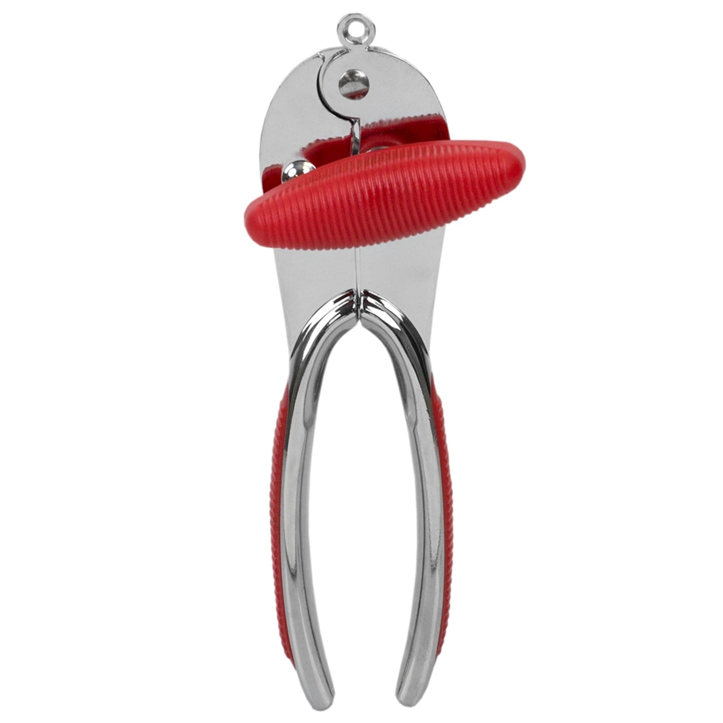 Zinc Can Opener with Rubber Grip